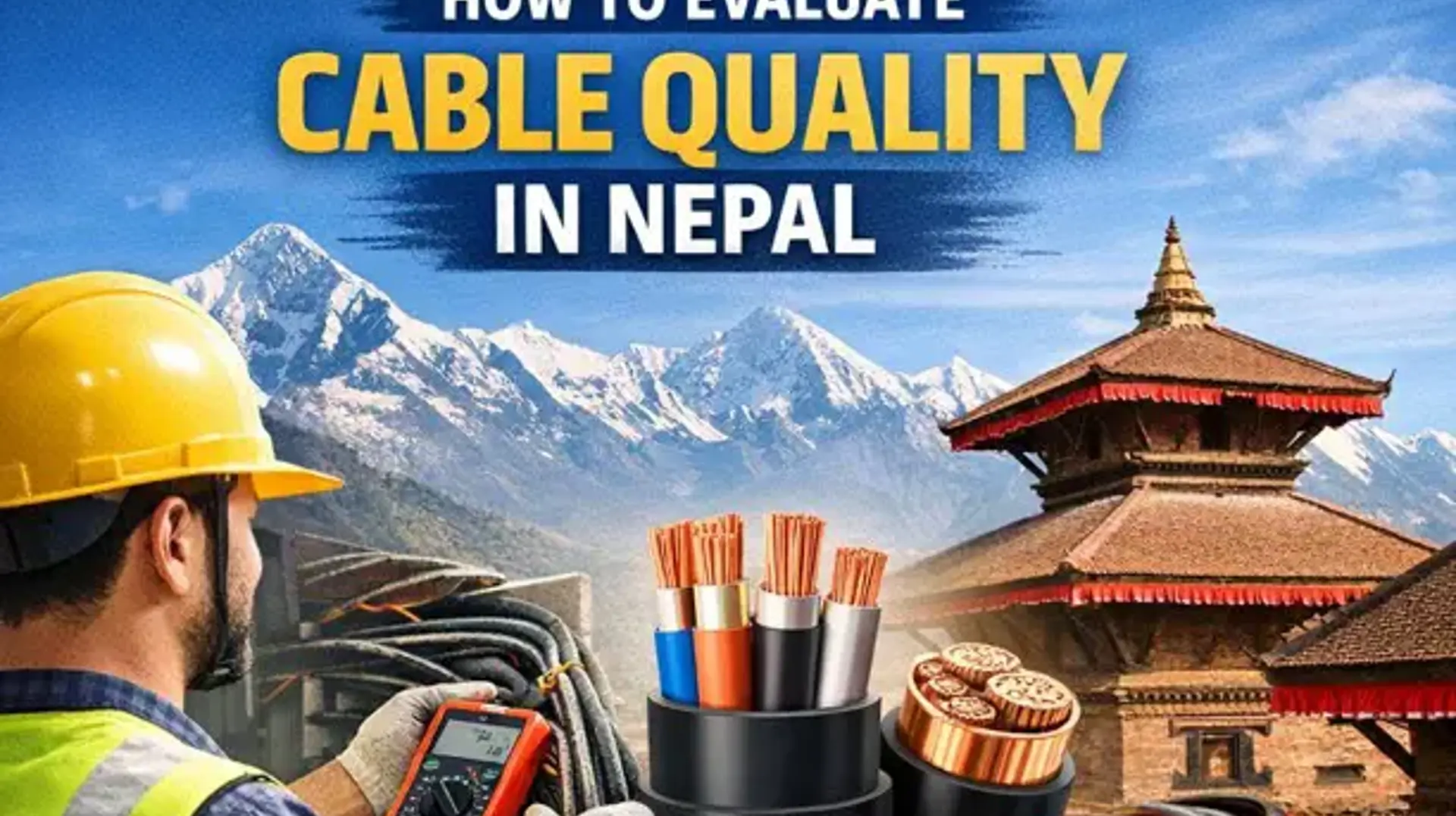 From Factory to Field: How to Evaluate Cable Quality Before, During, and After Installation in Nepal From Factory to Field: How to Evaluate Cable Quality Before, During, and After Installation in Nepal